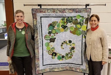 Our Green Dot Quilt